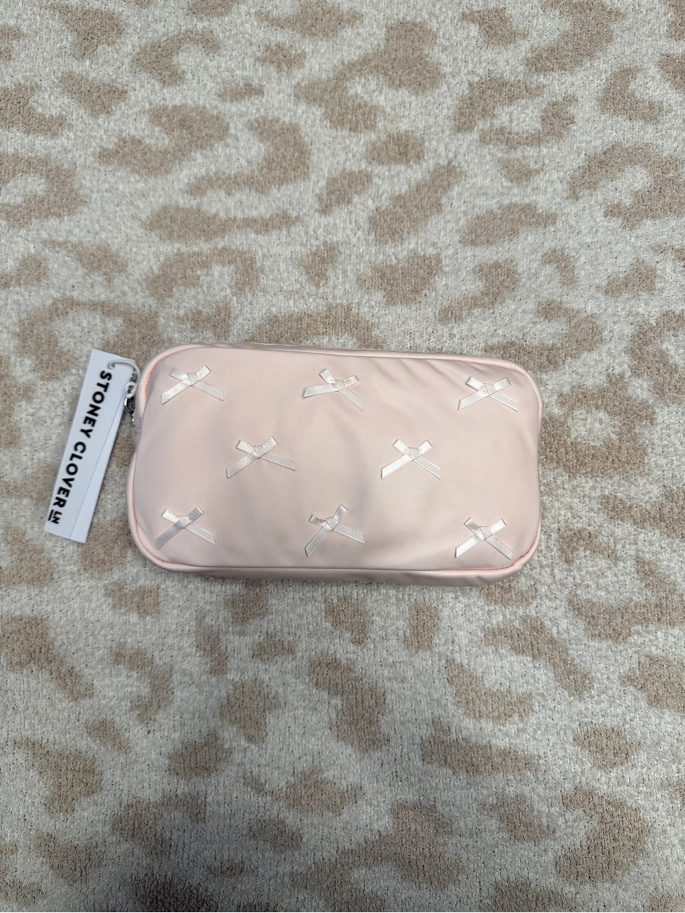 Stoney Clover Small Pouch with Bows - Ballet Slippers